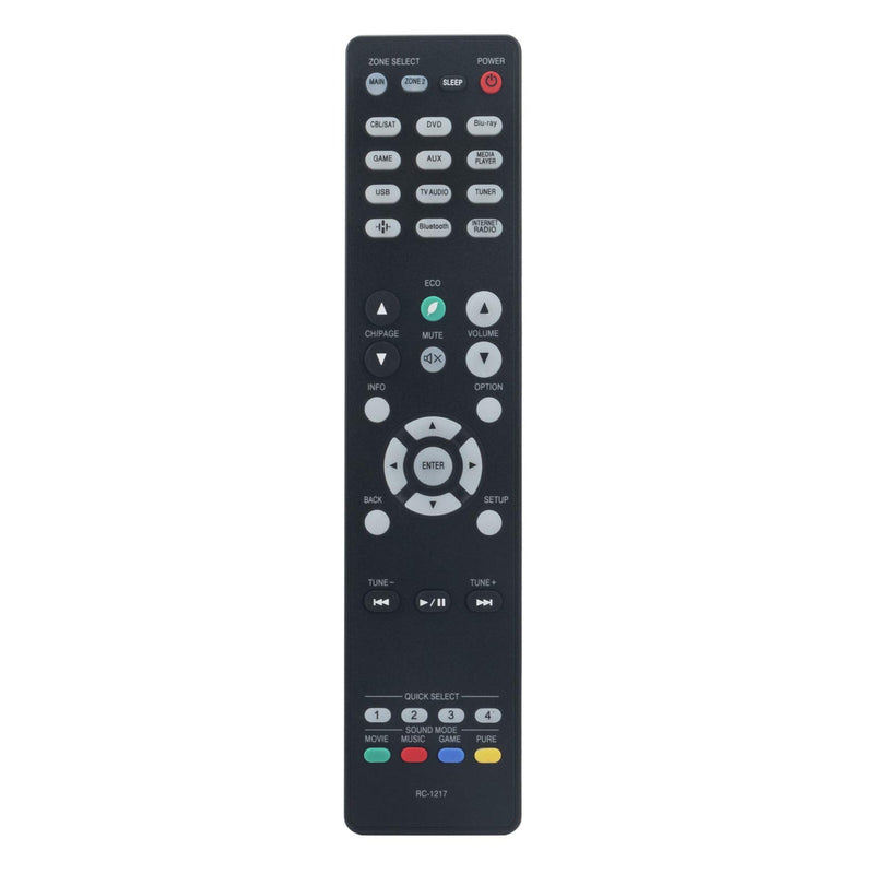 RC-1217 Replace Remote Control fit for Denon Integrated Network AV Receiver 30701024500AD AVR-X1500H AVR-S750H AVR-X1400H AVR-X1600H AVR-S730H AVR-S740H AVRX1500H AVRS750H AVRX1400H AVRX1600H RC1217 - LeoForward Australia