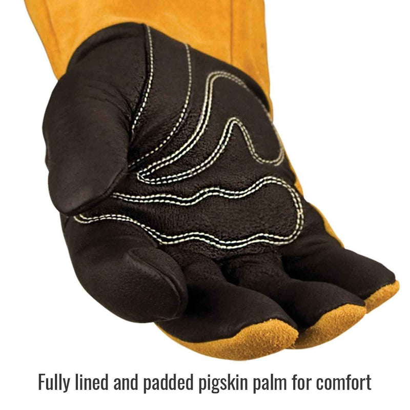 [AUSTRALIA] - Welding Gloves, Pigskin, M, 12-1/2inL, PR