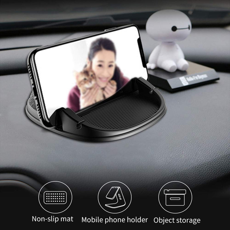  [AUSTRALIA] - Upgraded Cell Phone Holder for Car Dashboard Hand Free Anti Slip Car Phone Mounts,Mobile Smartphone GPS Mounting in Vehicle for iPhone，Samsung, Android Smartphones, GPS Devices and More