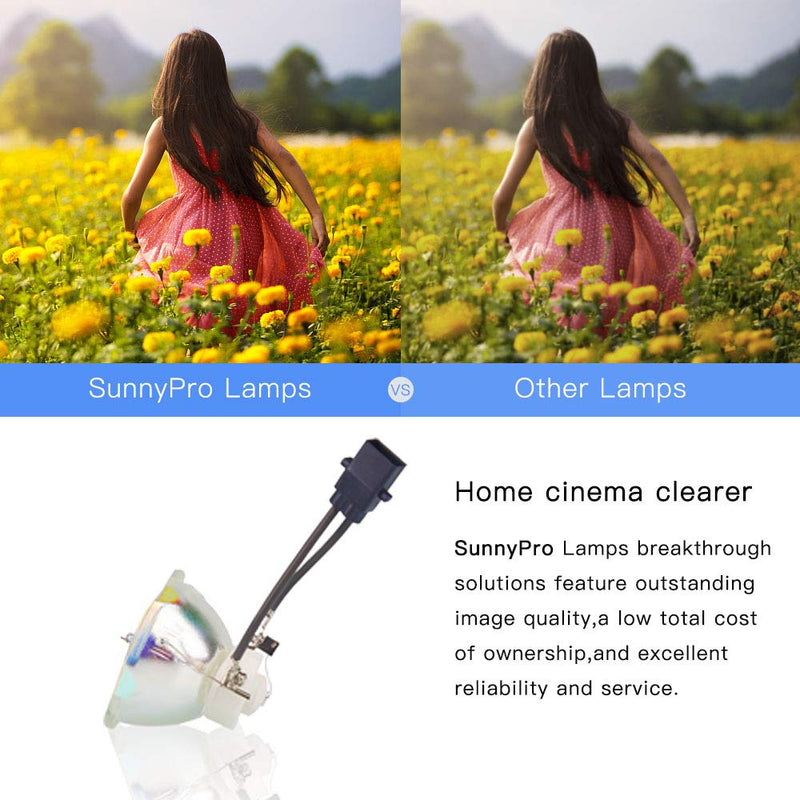  [AUSTRALIA] - SunnyPro ELPLP85 / V13H010L85 Replacement Projector Bare Bulb Compatible with Epson PowerLite Home Cinema 3000 3100 3500 3600e 3700 3900, EH-TW6600 EH-TW6600W EH-TW6700 EH-TW6800 ELP85-CB