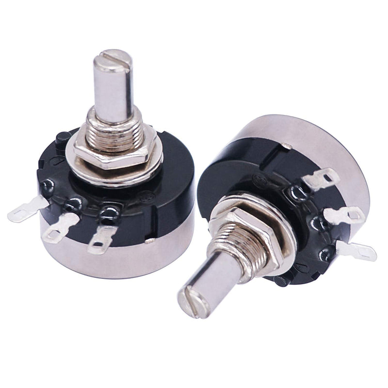  [AUSTRALIA] - Taiss / 2 pieces RV24YN20S 5K ohm potentiometer B502 carbon layer potentiometer single turn potentiometer B 502 5k ohm