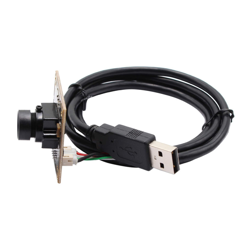  [AUSTRALIA] - 2MP USB Camera Sony IMX323 Sensor,1080P USB Camera Module with Microphone for Computer,0.01Lux Low Light and H.264 Format for PC Desktop Laptop USB Webcam for Zoom,Skype,Facetime, AMCAP(L100) 100 Degree No Distortion Lens