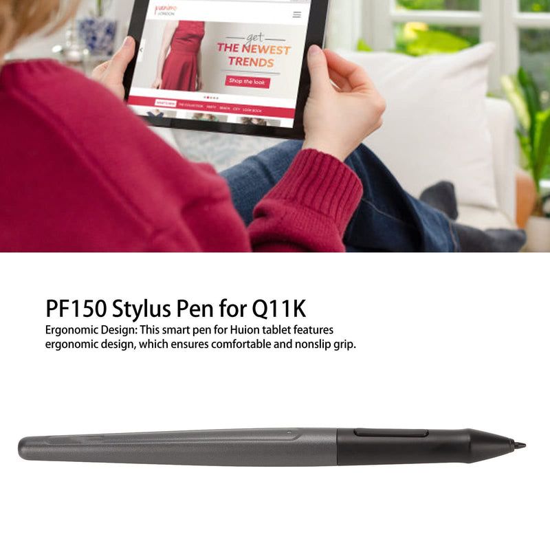  [AUSTRALIA] - VBESTLIFE PF150 Stylus Pen for Q11K, Graphics Tablet Pen PF150 Stylus Pen with 2 Programmable Keys for Huion Q11K Graphics Tablet