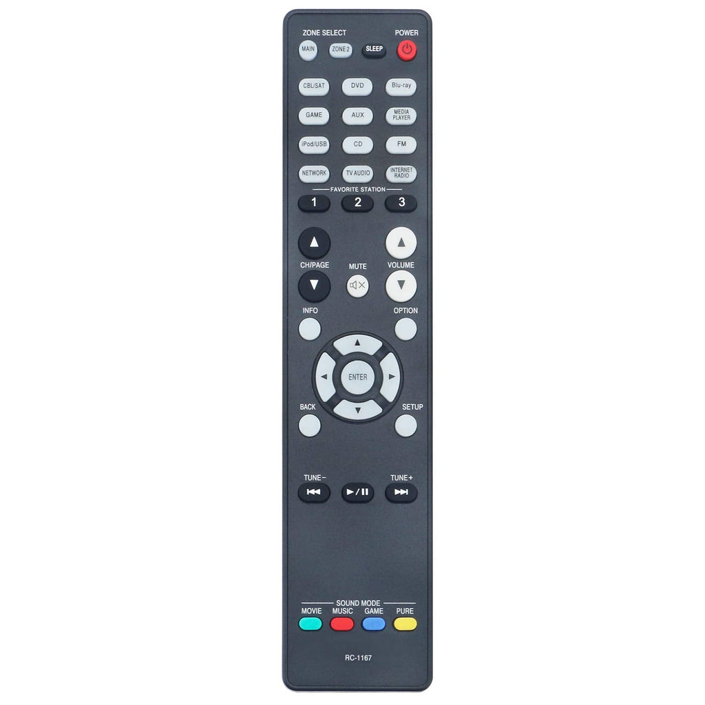  [AUSTRALIA] - RC-1167 Replace Remote Control Applicable for Denon AV Receiver AVR-2113 AVR-2113CI AVR-1913 AVR-2313CI AVR-2313 AVR2113 AVR2113CI AVR1913 AVR2313CI AVR2313