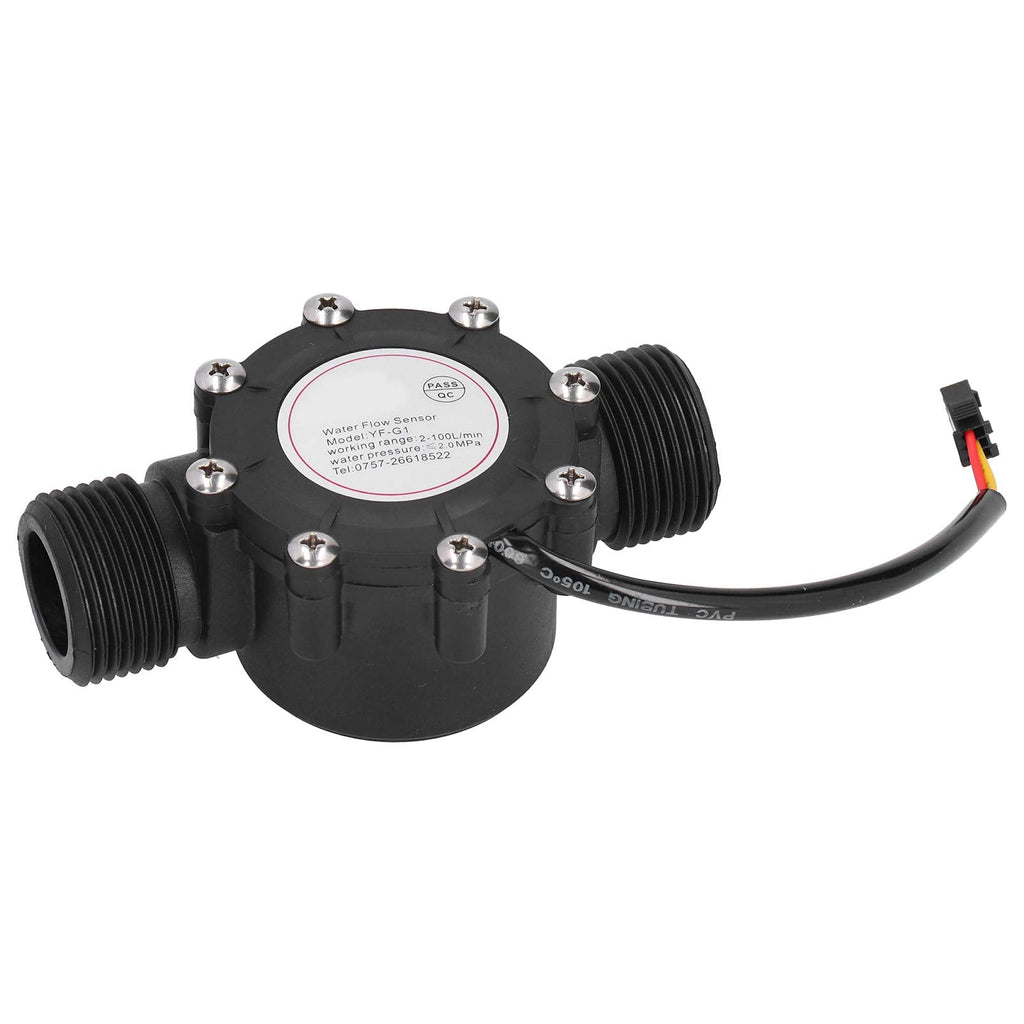  [AUSTRALIA] - DC3‑24V Flow Sensor, Electronic Component Level Sensor Water, Water Flow Hall Sensor Switch Flow Meter Flow Meter Counter 1-100L/Min