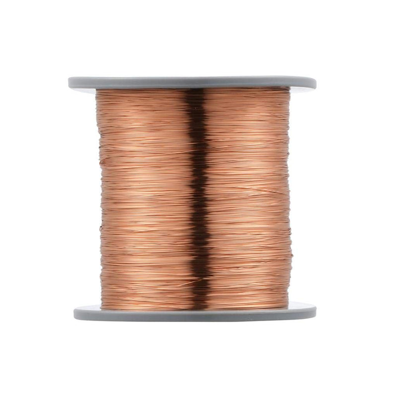  [AUSTRALIA] - BINNEKER 30 AWG Magnet Wire - Enameled Copper Wire - Enameled Magnet Winding Wire - 1.0 lb - 0.0098" Diameter 1 Spool Coil Natural Temperature Rating 155℃ Widely Used for Transformers Inductors 30 AWG Magnet Wire 1 lb natural 1 lb
