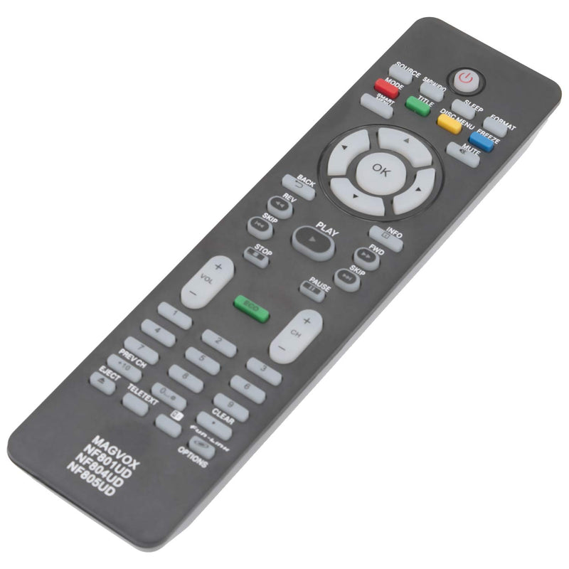 New NF801UD NF804UD NF805UD Replace Remote Control fit for Magnavox LCD LED TV 19ME301B 22ME360B 26MF321B 32MF301B 32MF330B 37MD350B 40MF430B 42MF439B 46MF401B 46MF440B - LeoForward Australia