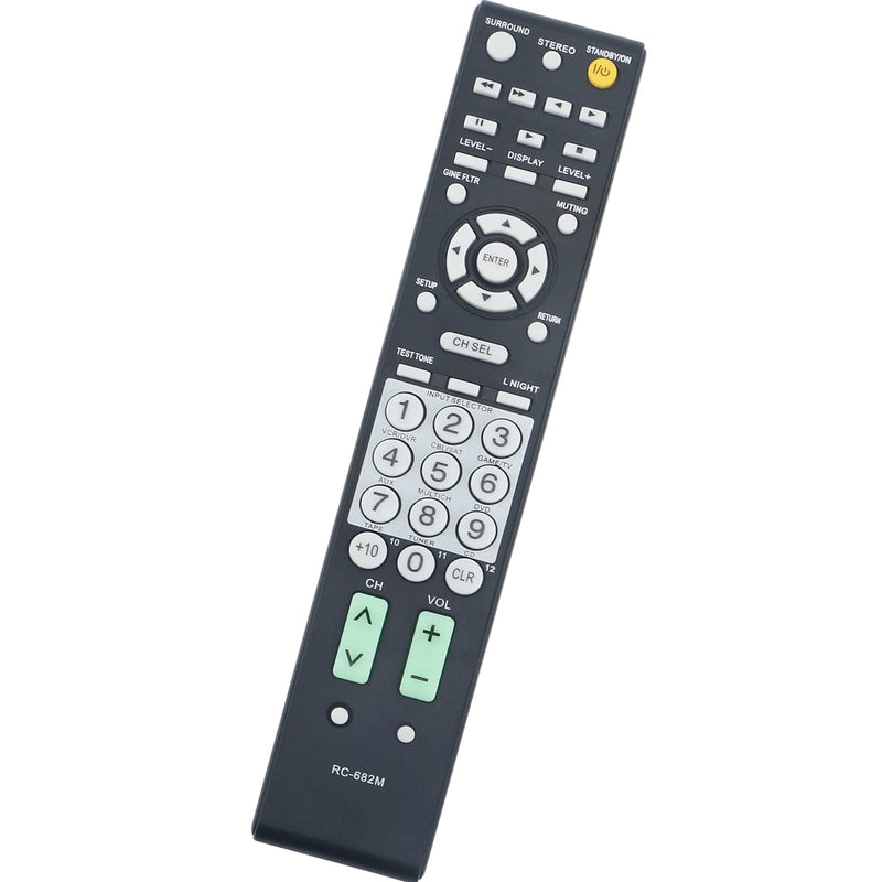 RC-682M Replacement Remote Control fit for Onkyo AV Receiver TX-SA605 TX-SR605 TX-SR605B TX-SA8560 Tx-sa8560 Tx-sr605 Tx-sr605b Sr605s - av Receiver Txsr605s - LeoForward Australia