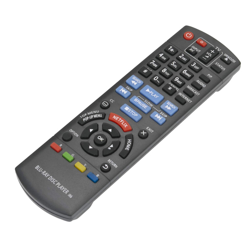 New N2QAYB000953 Replace Remote Control fit for Panasonic Blu-ray Bluray Blu Ray Disc Player IR6 DMP-BDT360 DMP-BDT361 DMP-BDT460 DMP-BDT460PS DMPBDT360 DMPBDT361 DMPBDT460 DMPBDT460PS - LeoForward Australia