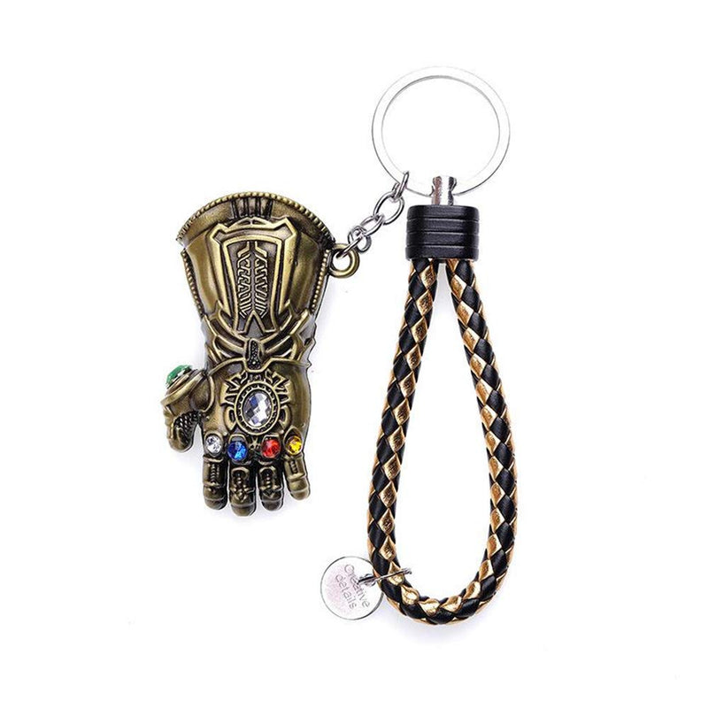  [AUSTRALIA] - VNFLY Infinity Gauntlet Keychain Bottle Opener Thanos Glove Keychain Bottle Opener Thanos Beer Bottle Opener Keychain (Bronze)