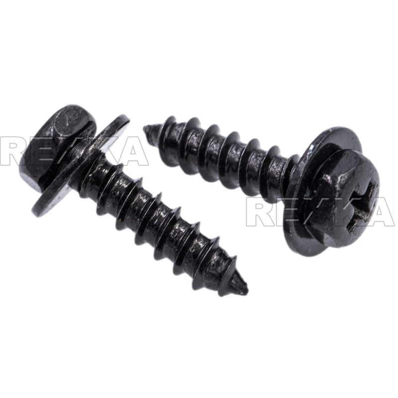 Rexka 30pcs Bumper Cover Side Molding Retainer Bolt Screw for Toyota Lexus 75392-42030 Corolla, Highlander, RAV4, Sienna, Venza,CT200h - LeoForward Australia