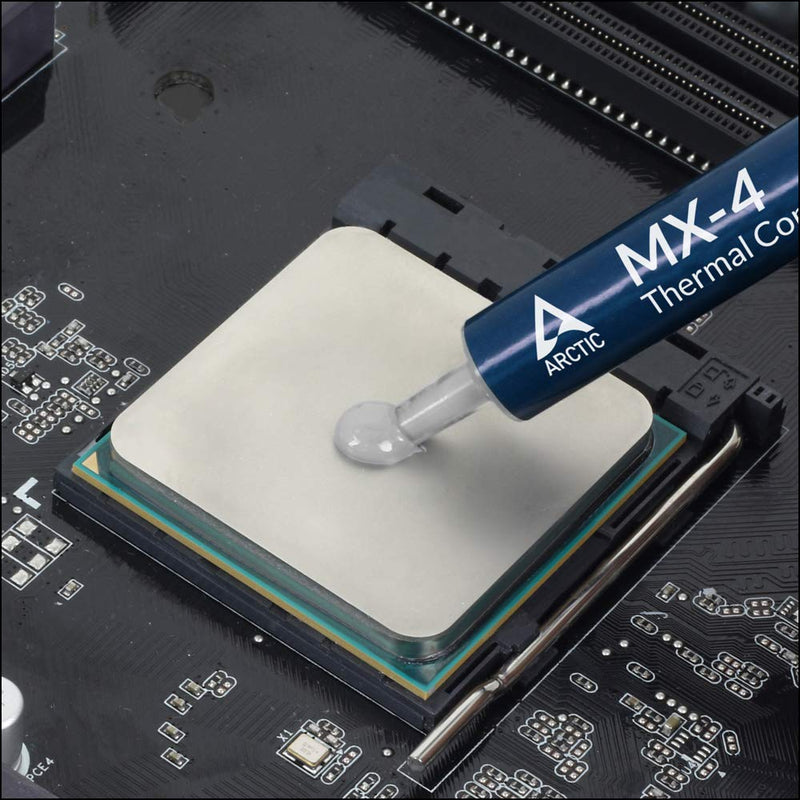  [AUSTRALIA] - ARCTIC MX-4 (incl. Spatula, 8 g) - Premium Performance Thermal Paste for all processors (CPU, GPU - PC, PS4, XBOX), very high thermal conductivity, long durability, safe application, non-conductive 8 g, incl. Spatula