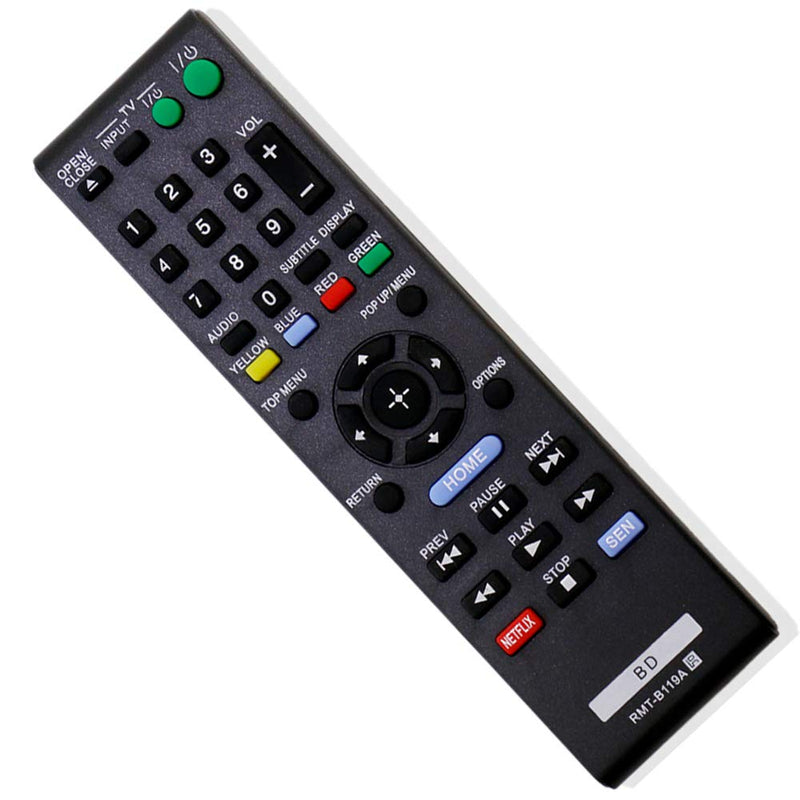 New Replaced Remote RMT-B119A fit for Sony BDP-BX110 BDP-BX310 BDP-BX510 BDP-BX59 BDP-S1100 BDP-S3100 BDP-S390 BDP-S5100 BDP-S590 BDPBX39 BDPBX59 BDPS390 BDPS390WM BDPS590 BLU-RAY DISC Player - LeoForward Australia