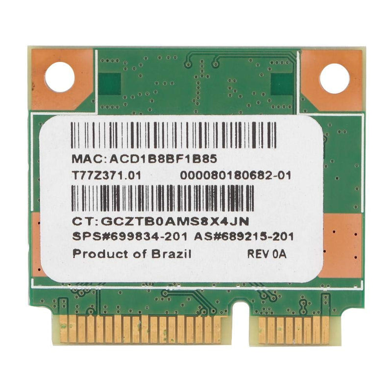  [AUSTRALIA] - Wireless Network Card, RT3290 Mini PCI E Port WiFi Wireless Network Card, 150Mbps High Speed PCI E Bluetooth Network Card