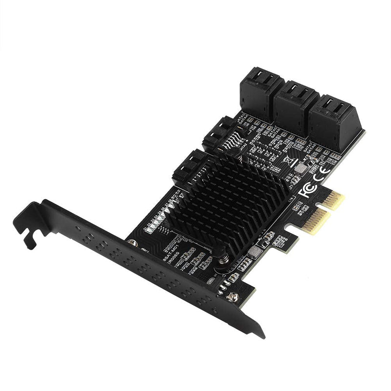  [AUSTRALIA] - Lazmin112 PCI-E to SATA 3.0 Card, 8-Port PCI-E to SATA3.0 Controller Expansion Board, SATA3.0 Interface Expansion Card