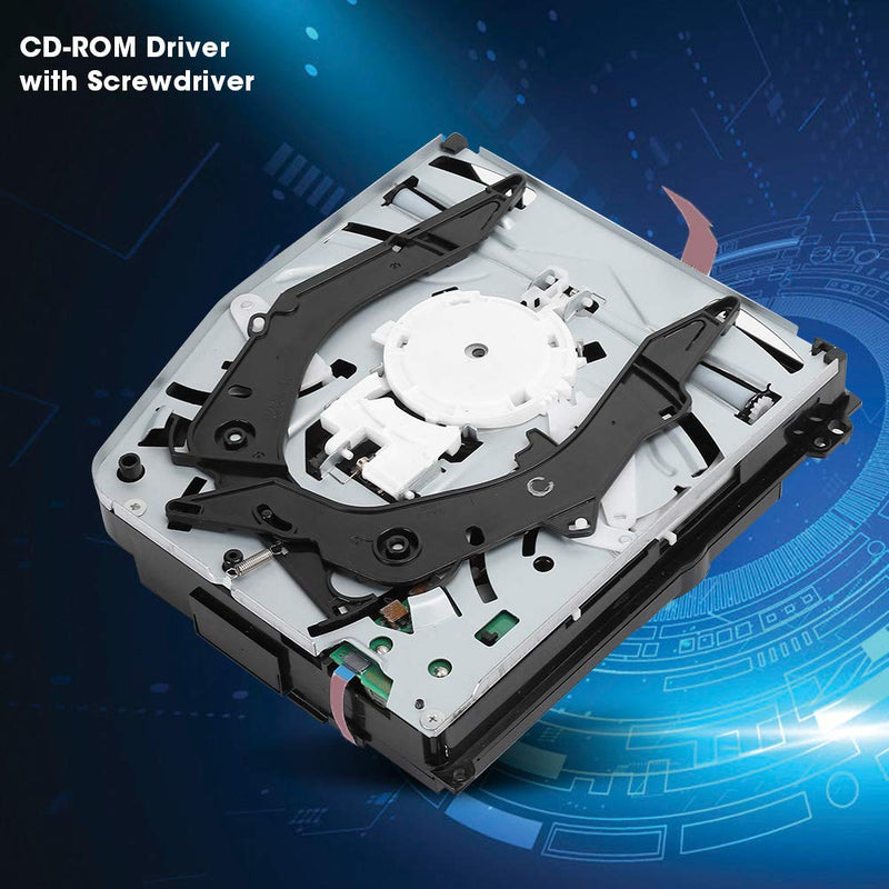  [AUSTRALIA] - Richer-R Optical Disk Drive,Professional Driver with Screwdriver Accessories for PS4Slim 2000,Host High Performance Optical Disc Drive Replacement(PS4 Slim2000)