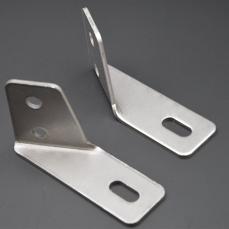  [AUSTRALIA] - Compatible with Fix Right/Left Side Broken Fender Saddlebag Rail Support Brackets Strut Stainless Steel Compatible with Harley-Davidson Touring FLT FLHT Ultra Classic (1985-2008)