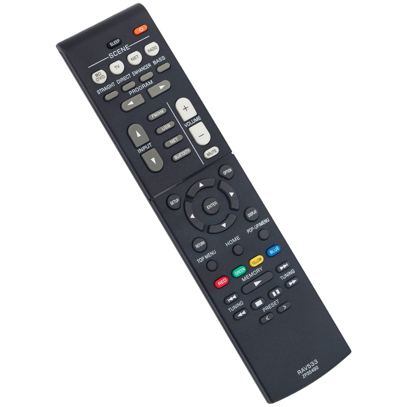  [AUSTRALIA] - RAV533 ZP35490 Replacement Remote Control Supports for Yamaha AV Receiver Home Theater System RX-V579 HTR-4068 TSR-5790 HTR-3068 RX-V479 HTR-4069 RX-V481 RX-A660 HTR-5069 RX-V581 RX-V483 RX-A670