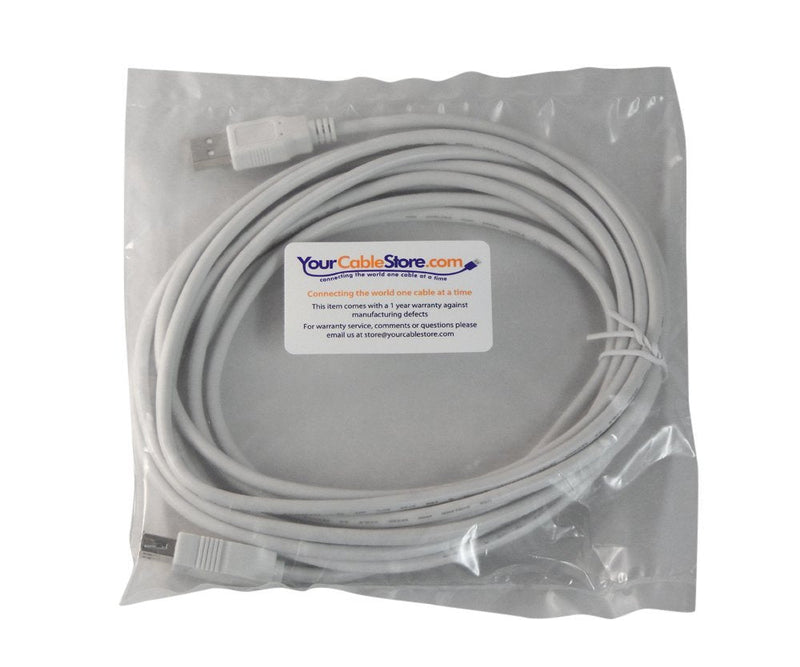  [AUSTRALIA] - Your Cable Store 15 Foot USB 2.0 Extension Cable 15 Ft 1 Pack