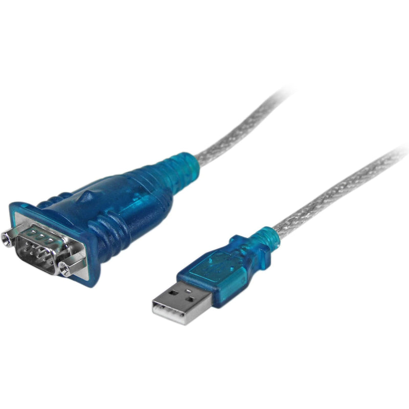  [AUSTRALIA] - StarTech.com 1 Port USB to Serial RS232 Adapter & 2m Black DB9 RS232 Serial Null Modem Cable F/F - DB9 Female to Female - 9 pin RS232 Null Modem Cable - 2 Meter, Black (SCNM9FF2MBK) Adapter + Cable - 2 meter, Black