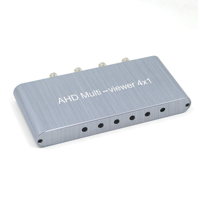  [AUSTRALIA] - AHD 4x1 Multi-viewer AHD Switcher 4 in 1 Out 1080P HDMI Quad Screen Real Time Multiviewer Support Two Models Switching