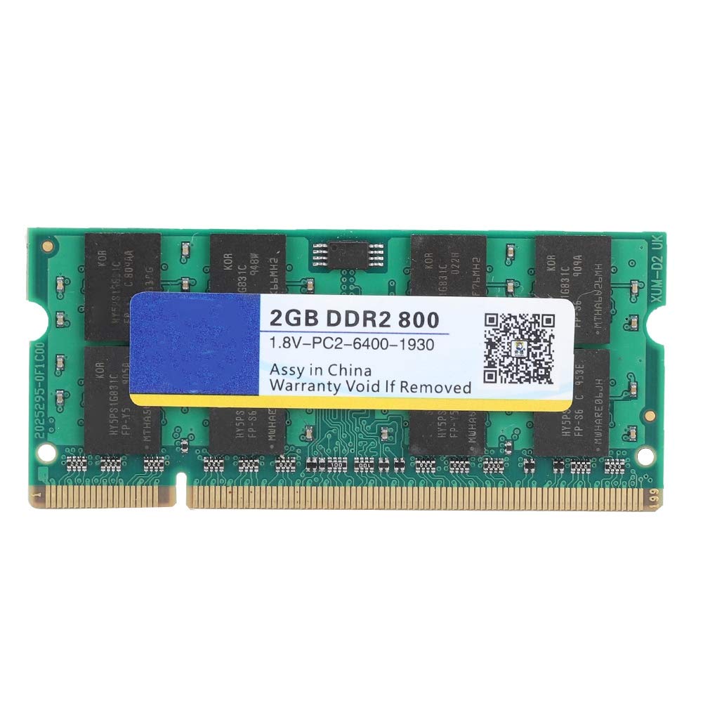  [AUSTRALIA] - Bewinner Laptop DDR2 RAM,DDR2 800Mhz 2G 200Pin for Laptop High Running Speed Memory RAM,Compatible for Intel/AMD Motherboard,Fully Applicable to DDR2 PC2-6400 Laptop