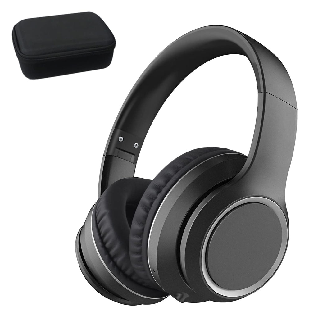 [AUSTRALIA] - Active Noise Cancelling Headphones, HAOMUK Wireless Bluetooth Headphones Deep Bass Over Ear Headset with Microphone, Fast Charge 45H Playtime ANC Foldable Stereo Sound for Sleeping, TV, Travel, Home ANC-BT9510