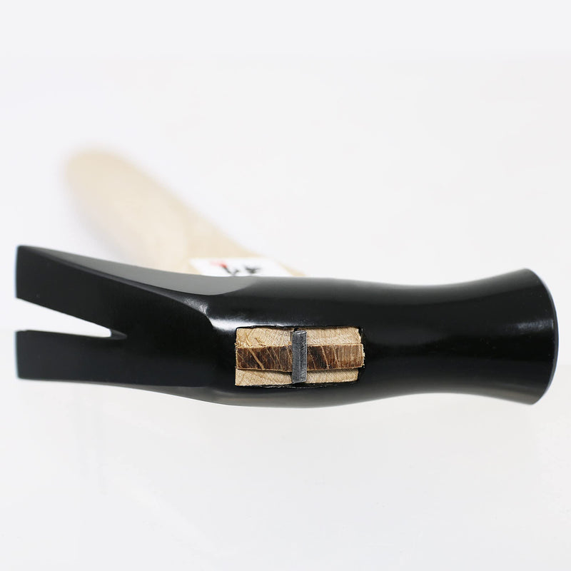  [AUSTRALIA] - KAKURI Japanese Framing Hammer Wood Handle 10 oz, Professional Carpenter Hammer for Woodworking, Heavy Duty Japanese Carbon Steel, Round Head, Made in JAPAN Black 10 oz