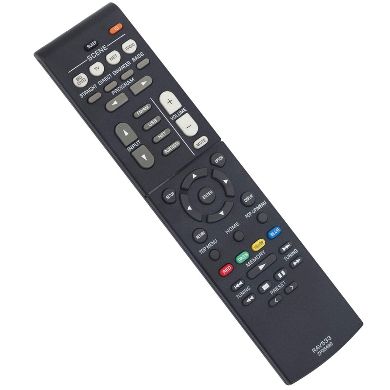  [AUSTRALIA] - RAV533 ZP35490 Replacement Remote Control Fit for Yamaha Stereo AV Receiver RX-V479 RX-V579 RX-V481 RX-V481D RX-V483 RX-V581 RX-V583 HTR4068 HTR4069 HTR5069