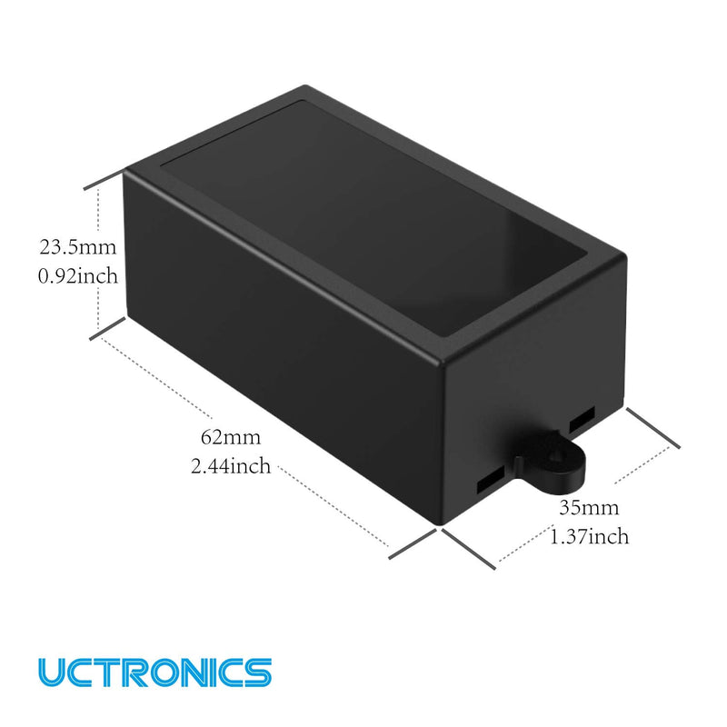  [AUSTRALIA] - UCTRONICS DC 12V Time Delay Relay Module with Plastic Enclosure, On Delay and Off Delay for Automobile, Raspberry Pi, Industrial Control, and Other Electronic Projects