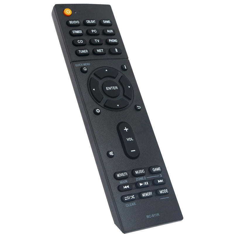 RC-911R Remote fit for Onkyo AV Receiver HT-R695 TX-NR555 TX-NR575 TX-NR585 TX-NR656 TX-NR686 TX-NR676 TX-NR757 TX-NR777 TX-NR787 TX-RZ610 TX-RZ710 TX-RZ720 TX-RZ810 TX-RZ820 TX-NR575E TX-NR676E - LeoForward Australia