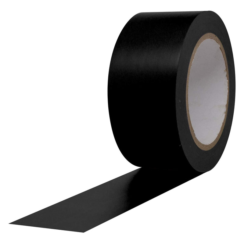  [AUSTRALIA] - ProTapes Pro 50 Premium Vinyl Safety Marking and Dance Floor Splicing Tape, 6 mils Thick, 36 yds Length x 2" Width, Black (Pack of 1) 2" x 36 yds