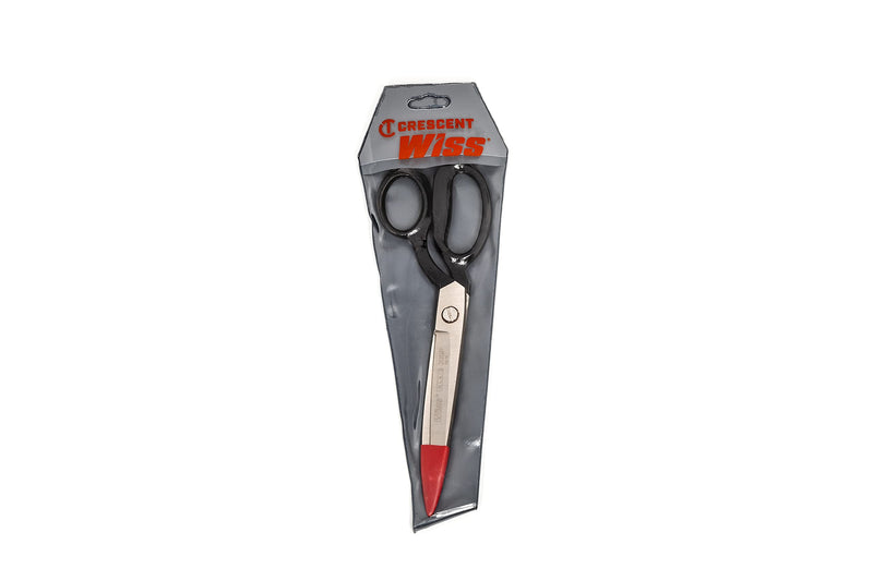  [AUSTRALIA] - Crescent Wiss 10" Bent Handle Industrial Shears with Blunt Safety Point Blades - W20SP