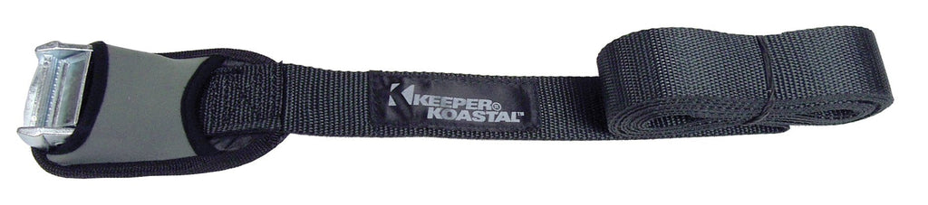  [AUSTRALIA] - Keeper Koastal – 1” x 12' Cargo Lashing Strap with Protective Cover, 2 Pack - 300 lbs. Working Load Limit and 900 lbs. Break Strength