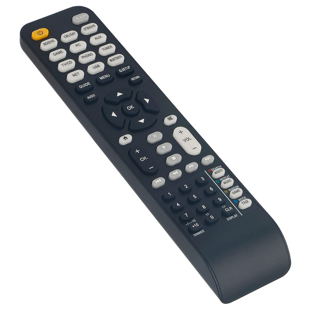  [AUSTRALIA] - Replace Remote Control compatible with Onkyo AV Receiver TX-NR595 TX-NR696 TX-NR797 TX-RZ840 TX-SR393 TX-SR494 HT-R398 HT-S3910 RC-970R RC-971R RC-972R Stereo 7.2 Channel Network Audio Video Receivers