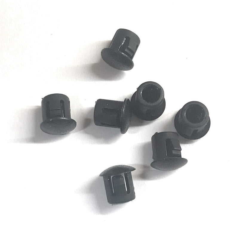  [AUSTRALIA] - MBPF-1/4" 0.25 inch Locking Black Plastic Body and Sheet Metal Hole Plug Qty 50 PDR Paintless Dent Repair