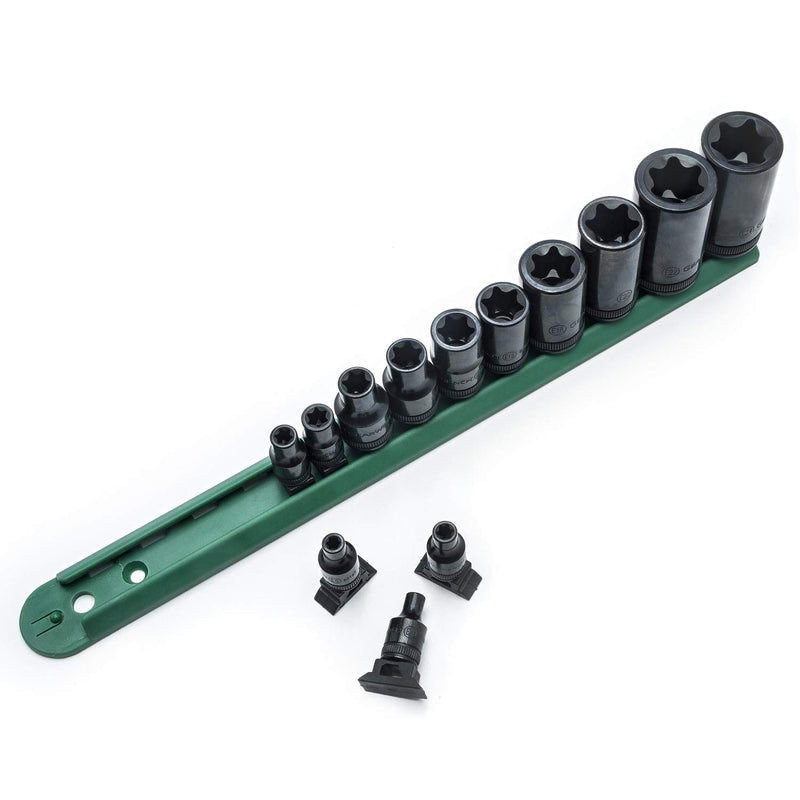  [AUSTRALIA] - GEARWRENCH 13 Pc. 1/4", 3/8" & 1/2" Drive External Torx Socket Set - 80583