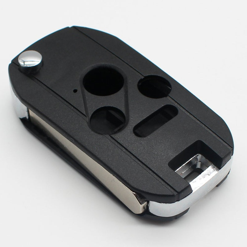  [AUSTRALIA] - 4 Buttons Flip Folding Car Remote Key Fob Cover Key Shell Case for Honda Civic Accord Crv Fit Pilot