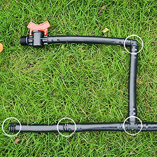  [AUSTRALIA] - 20-Pack - Irrigation Fittings Elbow Corner 90 for 1/2" Drip Tubing - Barbed Connectors (Fits Most Brands, Rain Bird 16mm .520 ID and Compatible Drip or Sprinkler Systems) (Elbow 20-Pack) Elbow 20-Pack