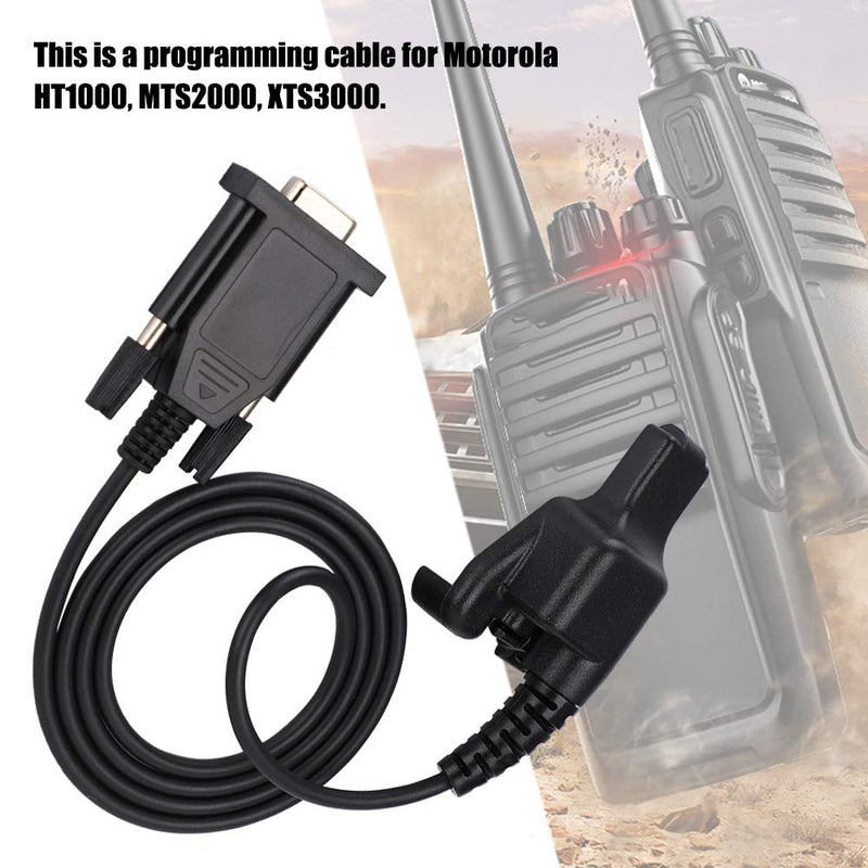  [AUSTRALIA] - USB RS232 Serial Programming Cable,Walkie Talkie Radio Programming Cable for Motorola HT1000/MTS2000/XTS3000/XTS2500/JT1000/MT2000/MT2100/XTS1500/MTX838/PTX1200/MOF230