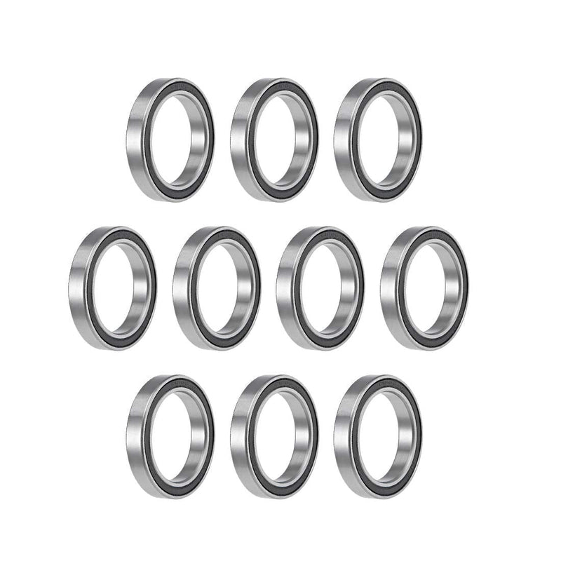  [AUSTRALIA] - uxcell 6806-2RS Deep Groove Ball Bearings 30mm Inner Dia 42mm OD 7mm Bore Double Sealed Chrome Steel Z2 10pcs 30x42x7mm