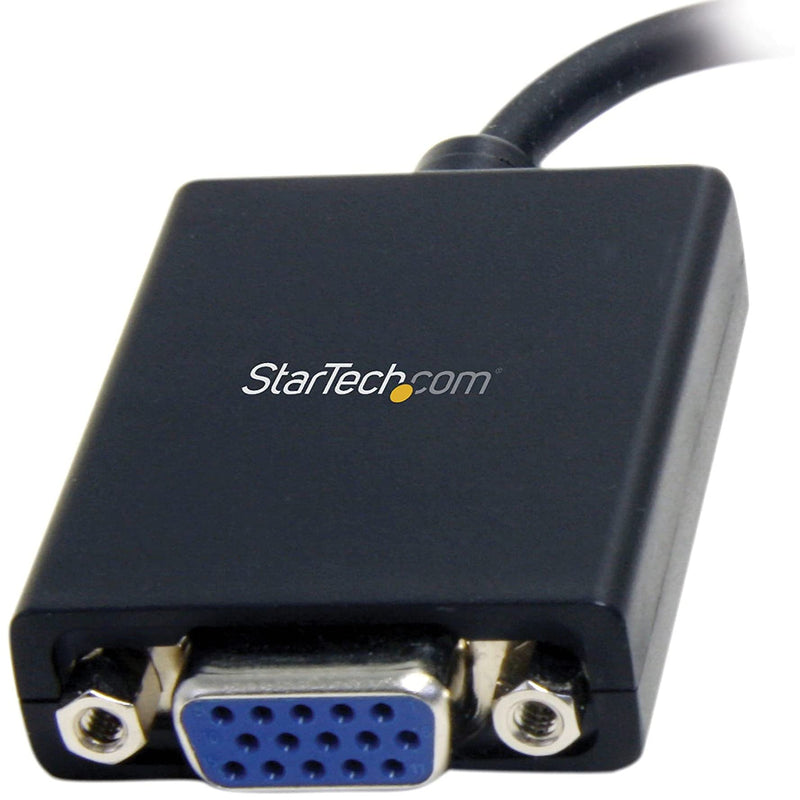 StarTech.com Mini DisplayPort to VGA Adapter - Active Mini DP to VGA Converter - 1080p Video - VESA Certified - mDP or Thunderbolt 1/2 Mac/PC to VGA Monitor/Display - mDP 1.2 to VGA Dongle (MDP2VGA) - LeoForward Australia