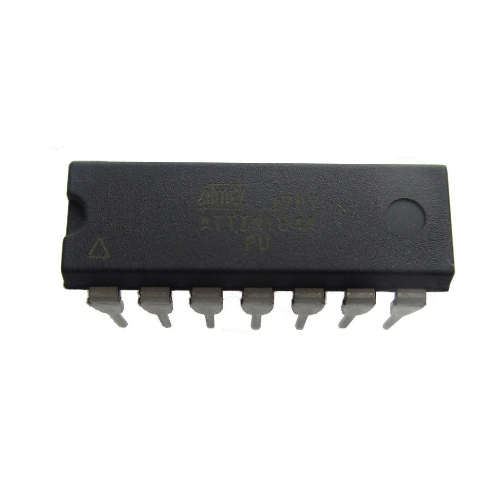  [AUSTRALIA] - 1 Pcs ATTINY84A-PU 8-bit Microcontroller with 8K Bytes in-System Programmable Flash,ATTINY, 20MHZ, DIP-14