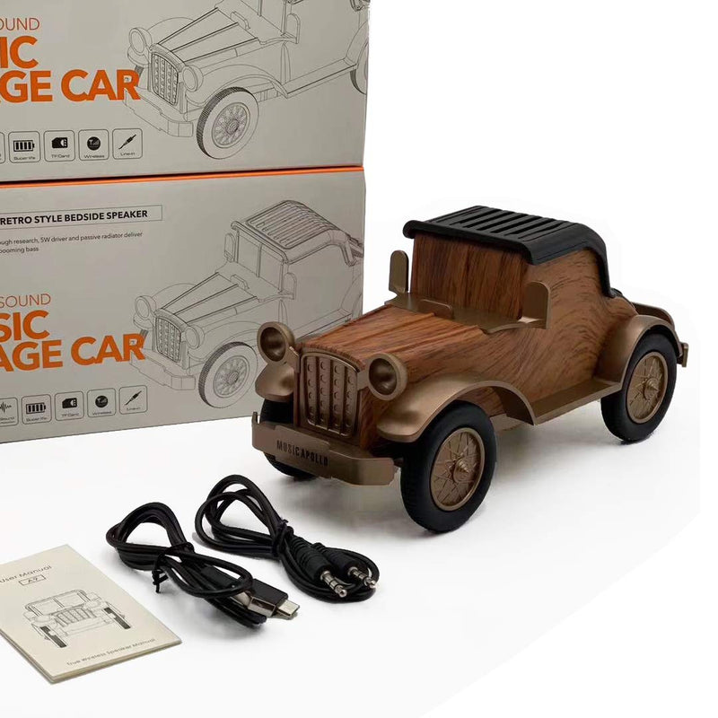 Tipmant Classic Bluetooth Speaker Retro Vintage Car Model Home Decor High Fidelity Sound - LeoForward Australia