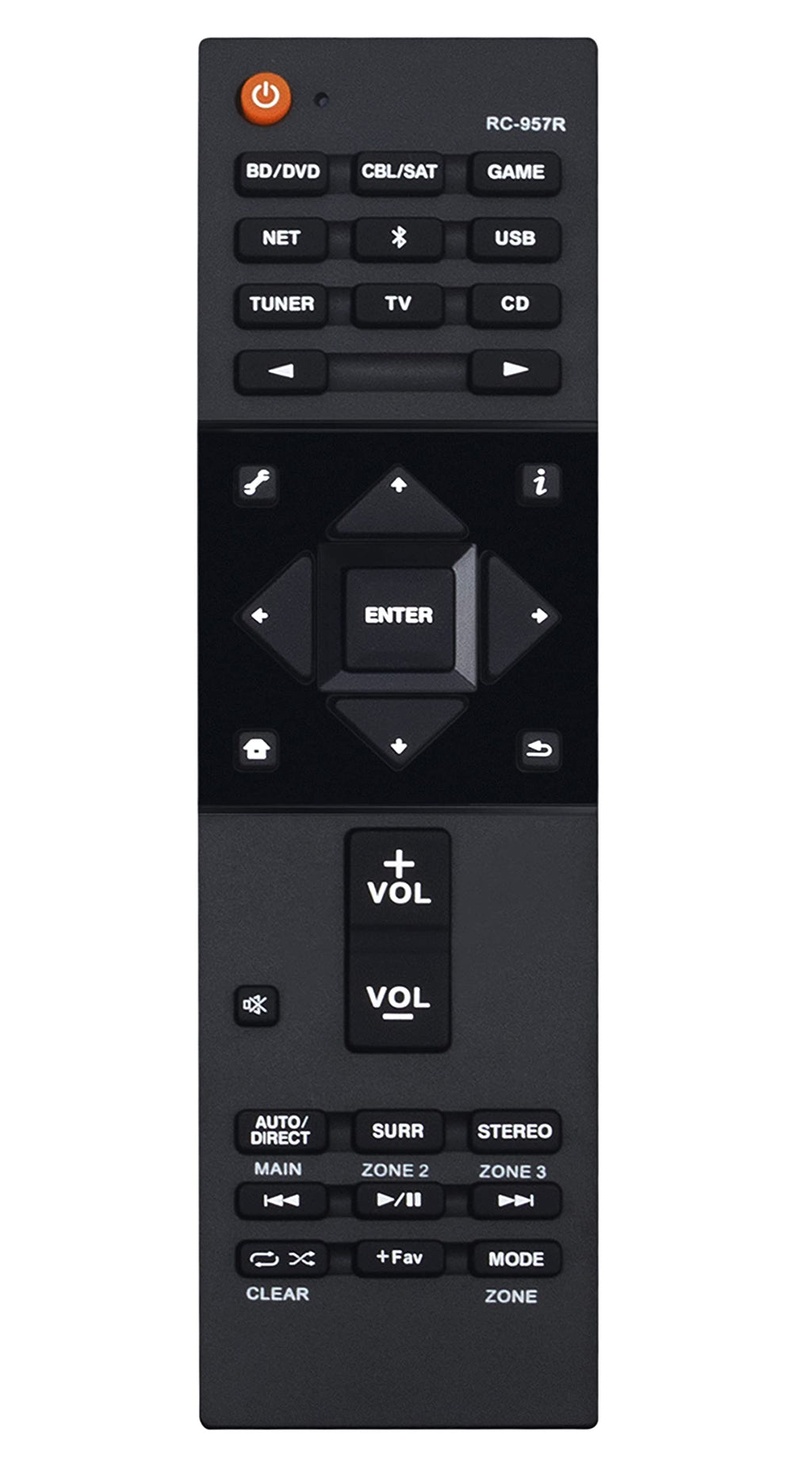  [AUSTRALIA] - RC-957R Replaced Remote fit for Pioneer AV Receiver VSX832 VSX-832 VSXLX102 VSX-LX102 VSXLX103 VSX-LX103 VSXLX302 VSX-LX302 VSXLX303 VSX-LX303 VSXLX503 VSX-LX503 VSX-933 SC-LX502 VSX-831