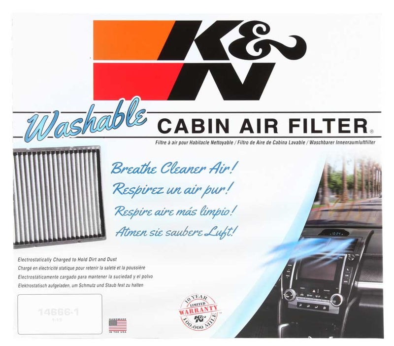 K&N Premium Cabin Air Filter: High Performance, Washable, Clean Airflow to your Cabin: Designed For Select 2008-2017 Audi (Q5, A4, A5, S4, S5) Vehicle Models, VF3009 - LeoForward Australia
