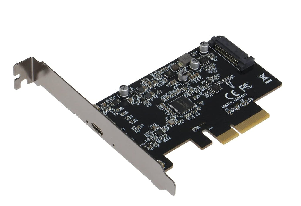  [AUSTRALIA] - Sedna - PCIe x4 1 Port USB 3.2 Gen 2x2 Type C (20Gbps) Adapter Card