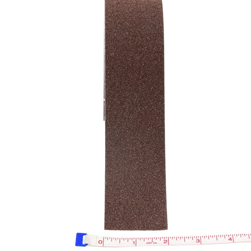  [AUSTRALIA] - Anti Slip Tape, High Traction,Strong Grip Abrasive, Not Easy Leaving Adhesive Residue, Indoor & Outdoor (2" Width x 190" Long, Brown) 2" Width x 190" Long