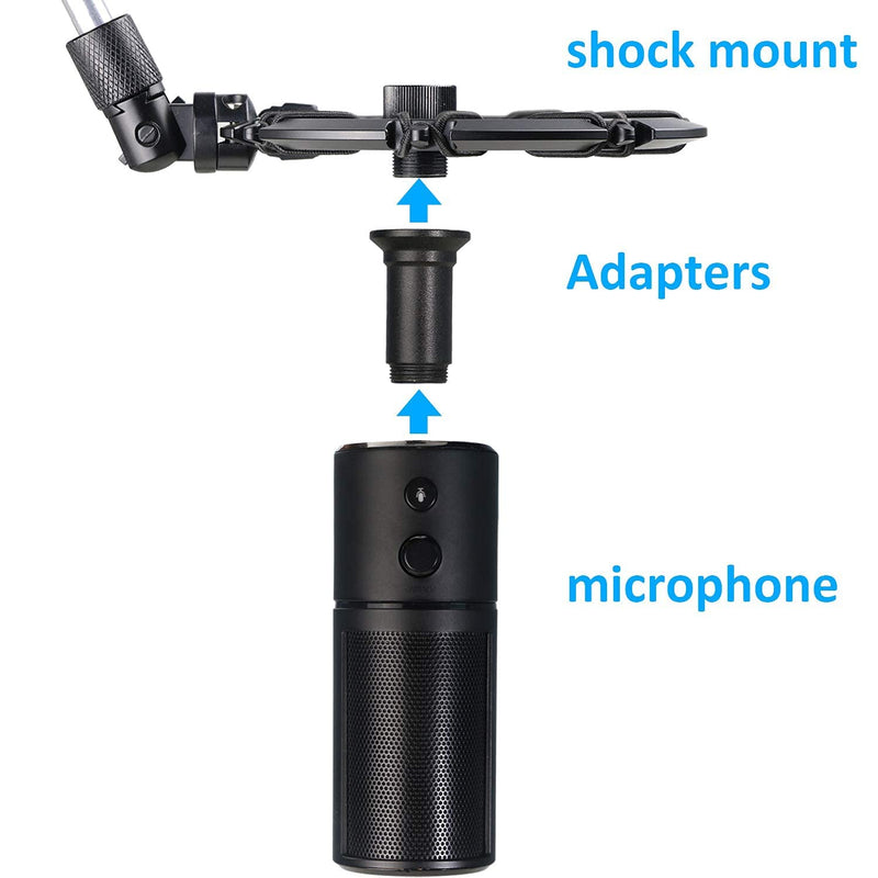  [AUSTRALIA] - Razer Seiren X Boom Arm with Foam - Mic Stand with Shock Mount for Razer Seiren X Streaming Microphone by YOUSHARES