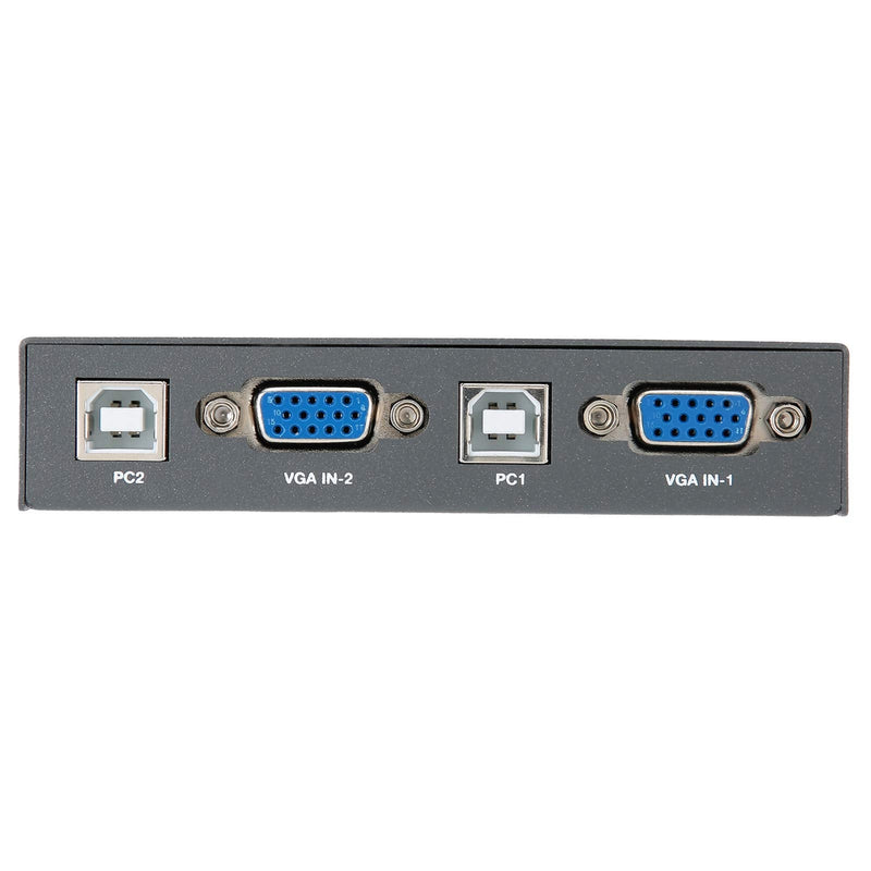  [AUSTRALIA] - Yunseity KVM Switch,USB 2.0 KVM Switch Box,2 Port HDMI KVM USB 2.0 Switch with USB Cables for Computer PC Laptop Desktop Monitor Printer Keyboard Mouse Control